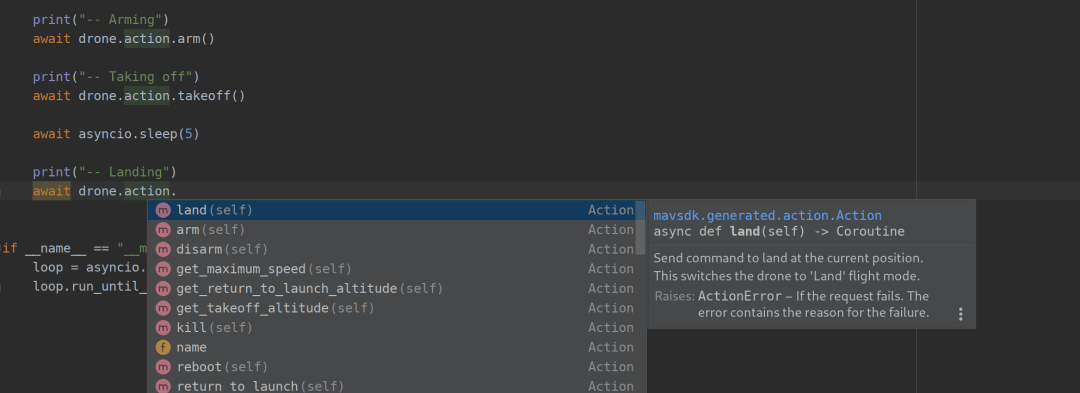 Auto-completion in PyCharm